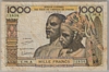 [West African States 1,000 Francs]