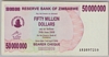 [Zimbabwe 50,000,000 Dollars]