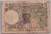 [French West Africa 5 Francs]