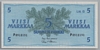 [Finland 5 Markkaa]