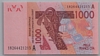 [West African States 1,000 Francs]