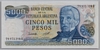 [Argentina 5,000 Pesos]