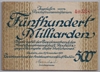 [Germany 500,000,000,000 Mark]